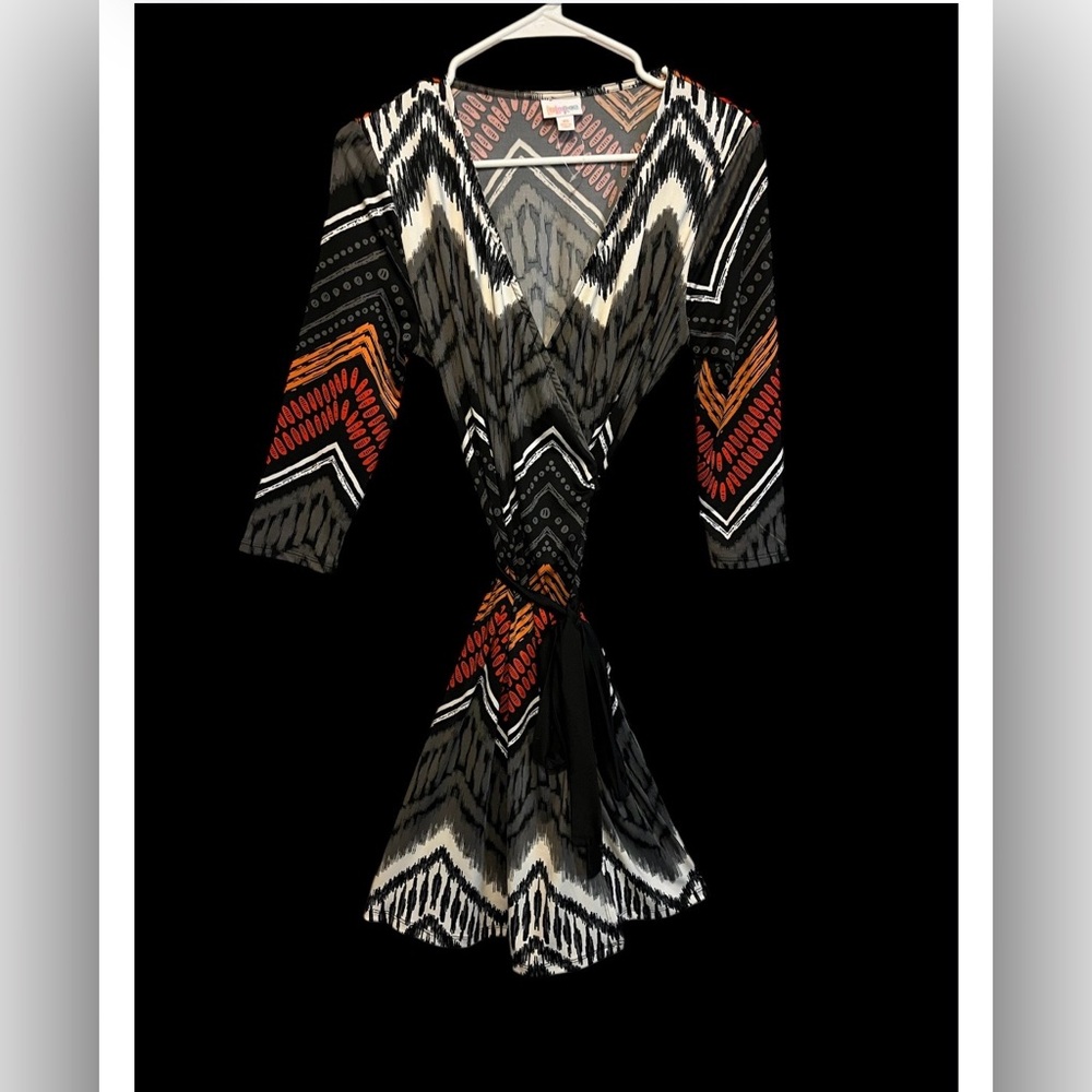 LULAROE WRAP MINI DRESS
